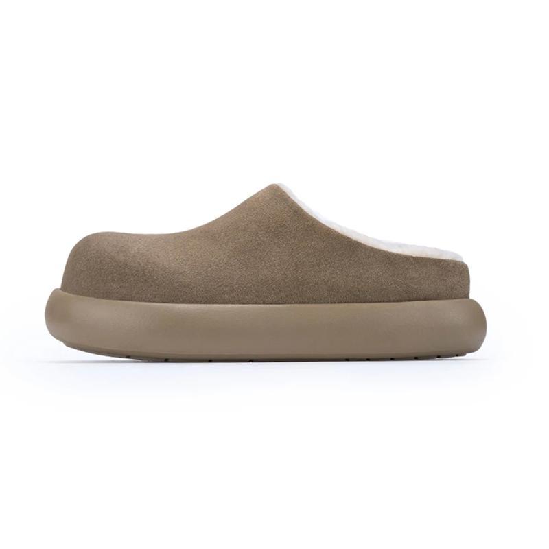Thick-soled Small Potato Casual Shoes Slip-on Lazy Shoes Fleece-lined Warm Cotton Shoes