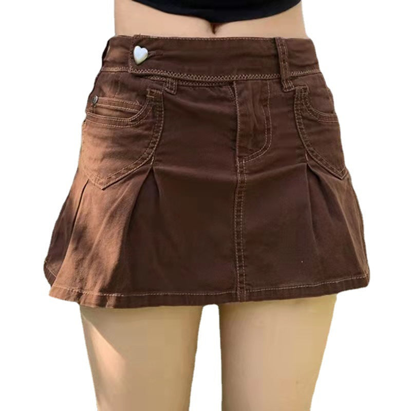 European And American Retro Style Hot Girl Culottes