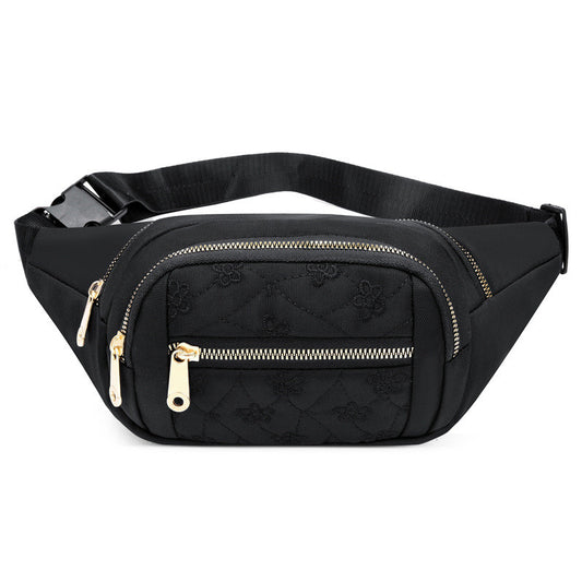Oxford Cloth Waist Bag Waterproof Large Capacity