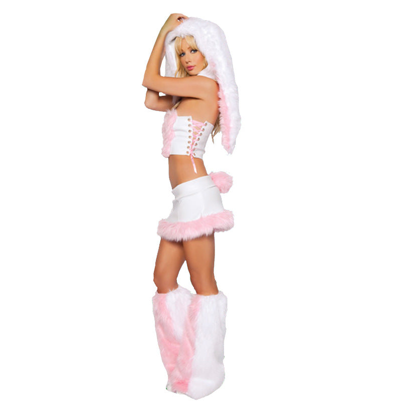 New Style Cute Bunny Suit Halloween Costume