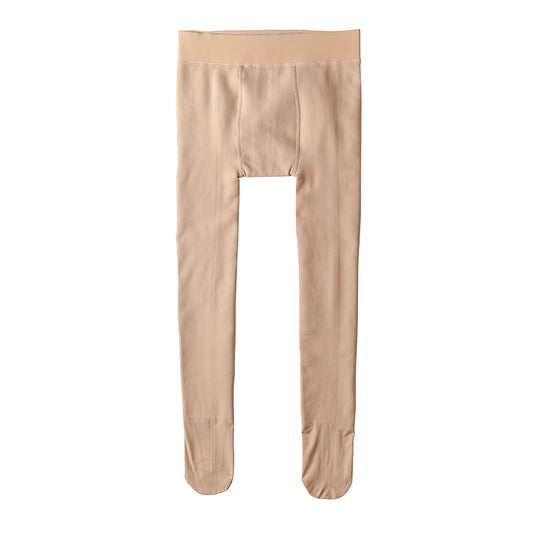 Wearing Bare Legs With Velvet And Thick Body Pants Artifact