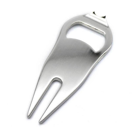 Golf Putting Green Fork Metal Ball Yoke Bottle Opener Ball Marking Turf Tool Gift Black Green
