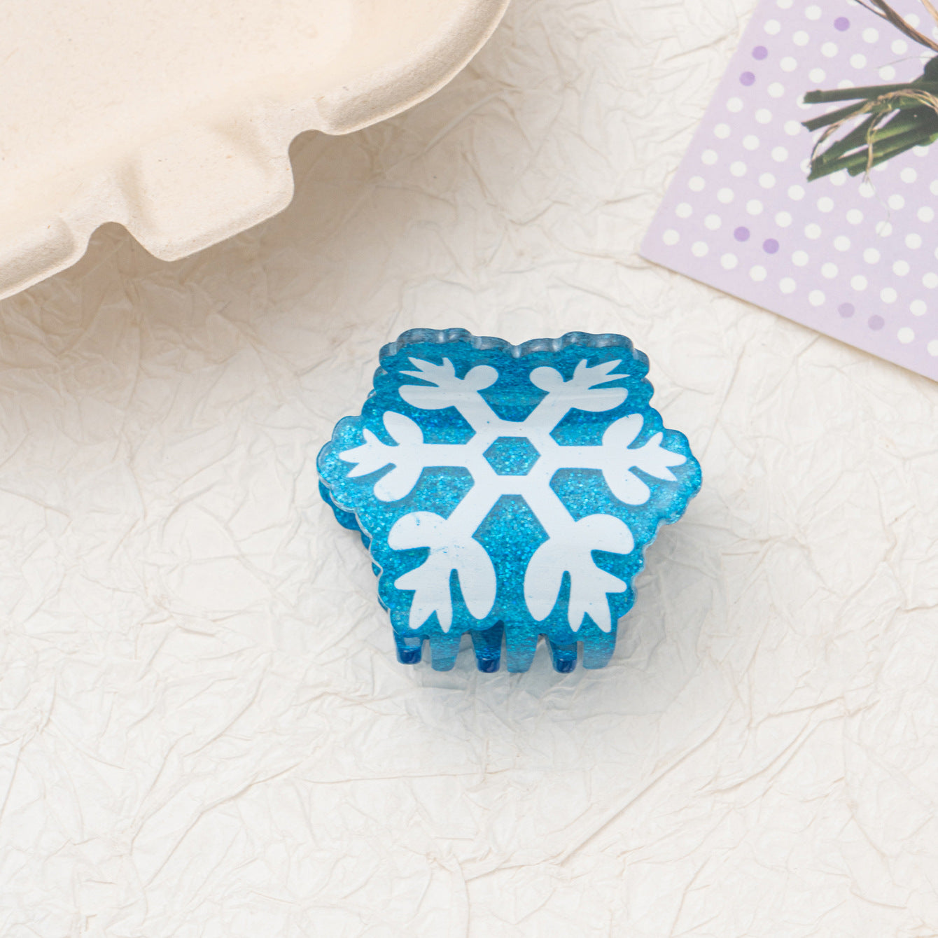 Christmas Series Grip Snowflake Gingerbread Man Hair Accessories Headdress