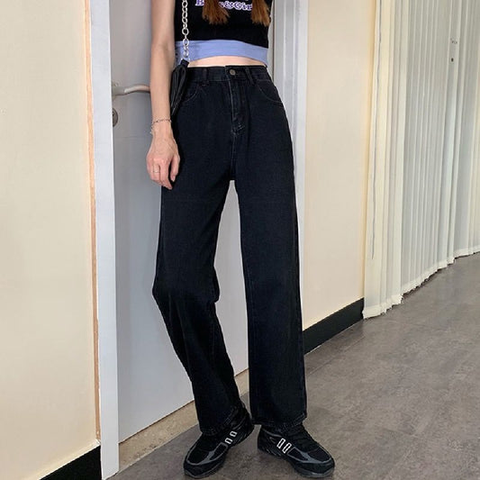 Straight Slimming And Wide Leg Jeans