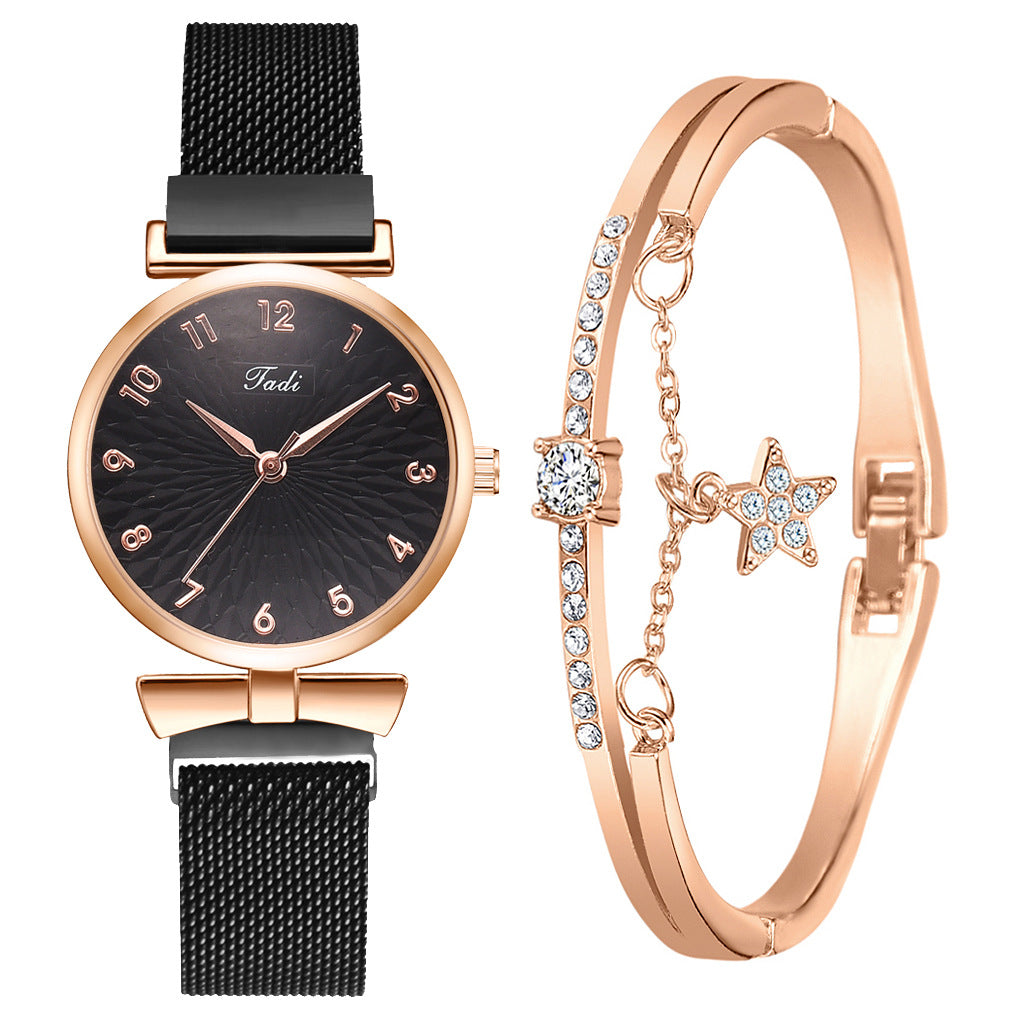 Mesh Strap Watch Magnet Watch
