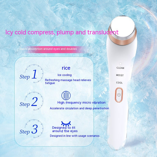 Heating Vibration Electric Eye Massager Ice Compress Eye Beautification Instrument