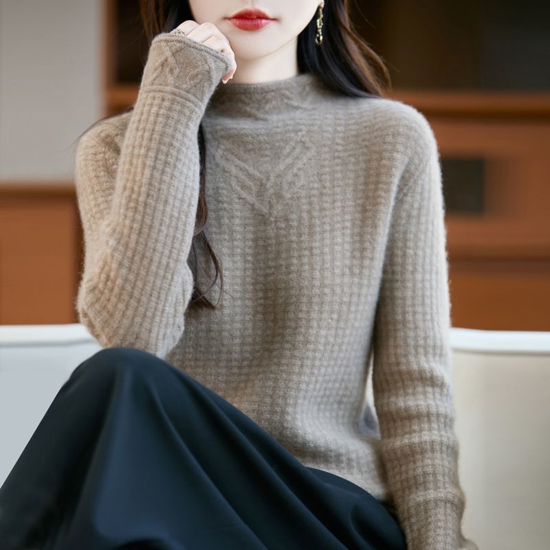 Women's Loose-fitting Versatile Knit Pullover Top