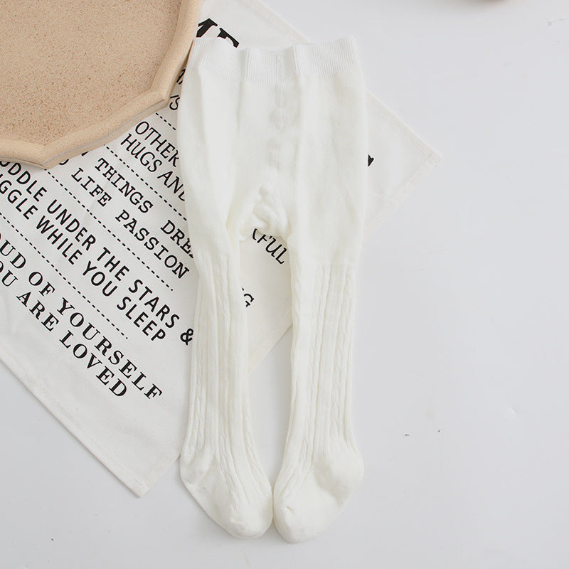 New Twist Children's Pantyhose Comfortable Outing Baby Leggings