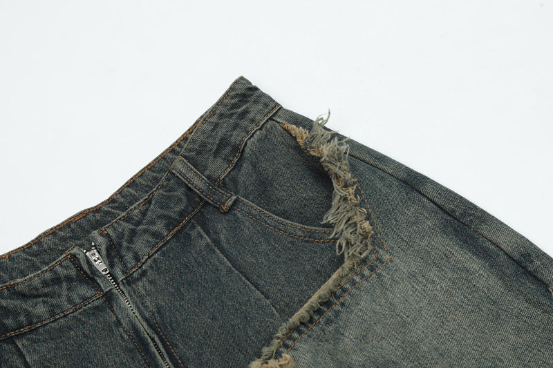Women's Washable Loose Fitting Straight Leg Jeans