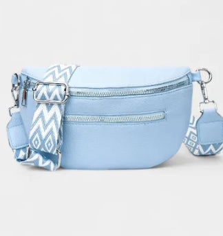 Wide Shoulder Strap Large Capacity Saddle Bag