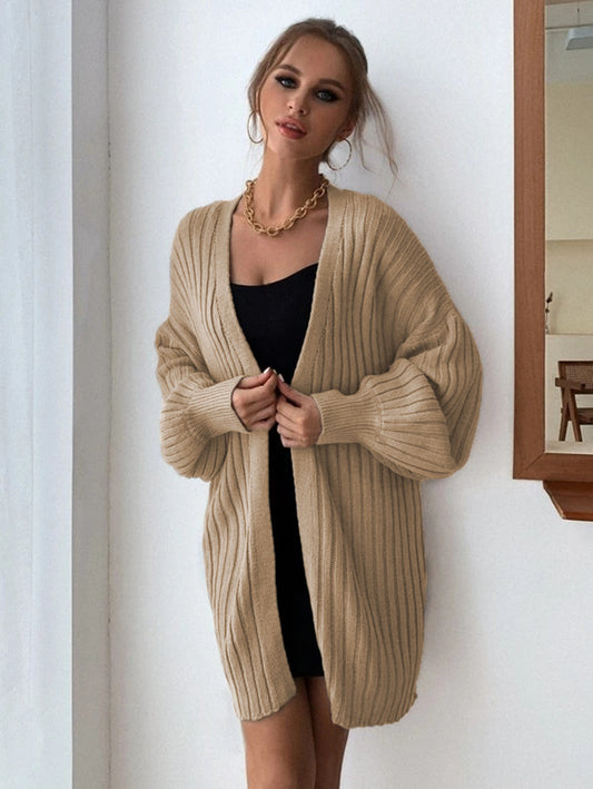 Women's Fashion Cardigan Casual Knitted Sweater