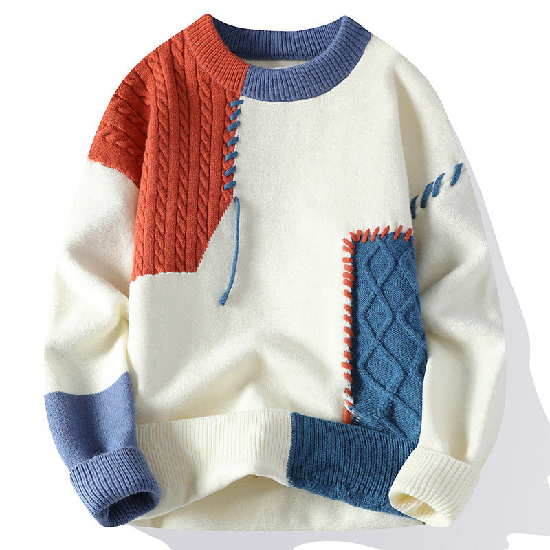 Trendy Youth Loose Casual Thick Warm Sweater