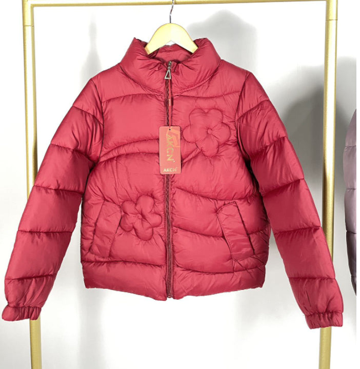 Winter Mid-length Down Cotton Jacket