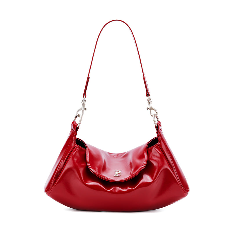 New Women's Underarm Purple Niche Crossbody Shoulder Bag