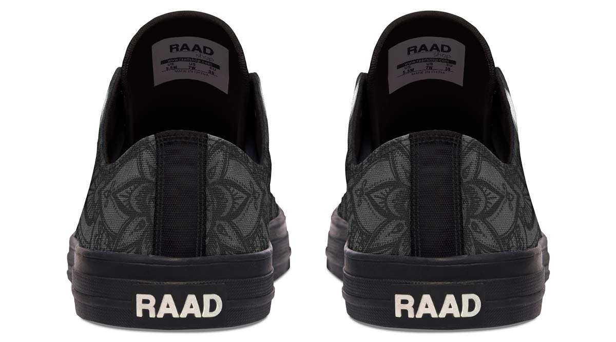 Fashion Print Couple Low-Top Canvas Shoes
