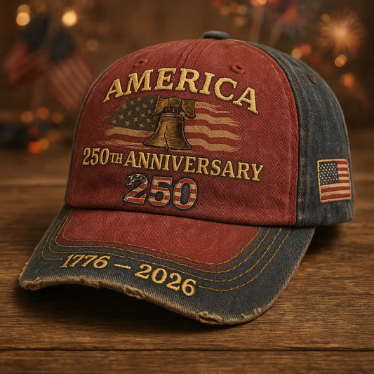 Washed, Versatile, Sun-protective Embroidered Baseball Cap