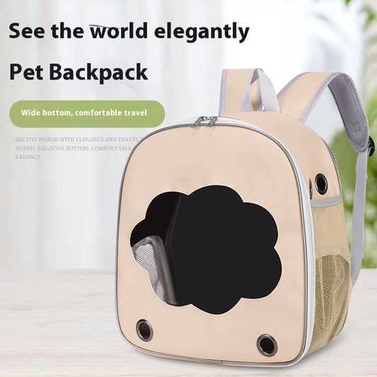 Portable Large Capacity Pet Space Capsule Backpack