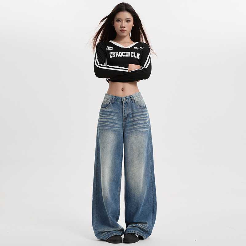 Damejeans i amerikansk retrostil