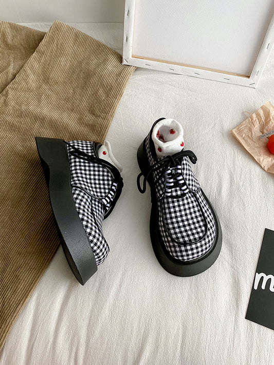 Thick-soled Soft Girl Big Toe Shoes