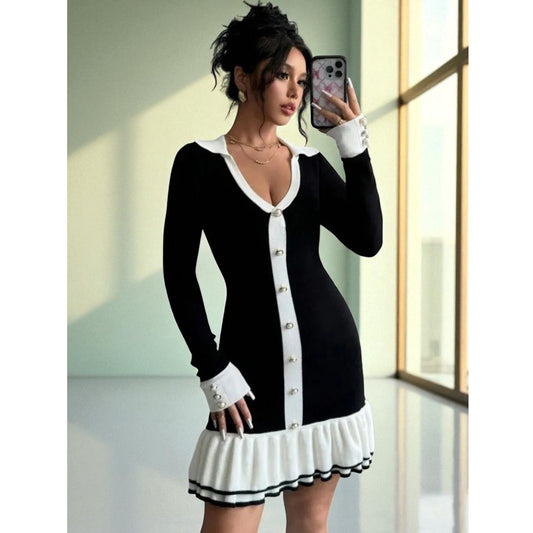 Women's French Chanel-style Casual Dress