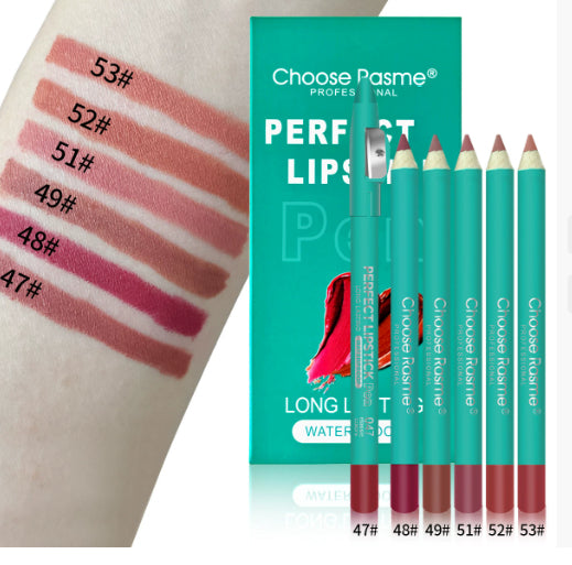 No Stain On Cup With Penknife Thick Pen Lip Liner Suit