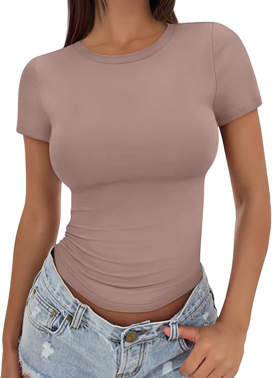 Short Sleeve Slim Fit Hot Girl European And American Top