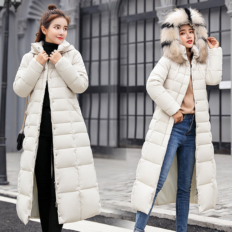 Women's Fashion Thickened Slim Cotton Jacket