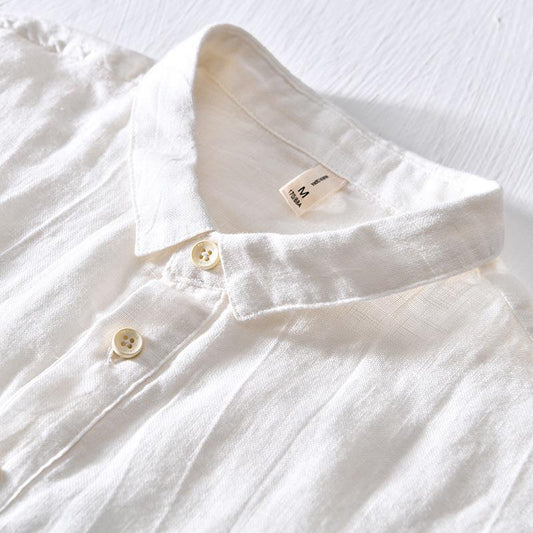 Thin Solid Color Short T-shirt Men's Casual Breathable Stitching