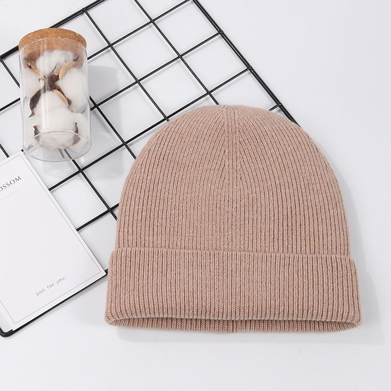 Korean Version Of Japanese Ins Style Cashmere Knitted Hat
