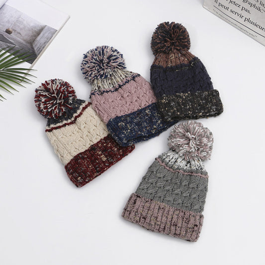 Men And Women's Fashion Retro Versatile Warm Knitted Wool Hat