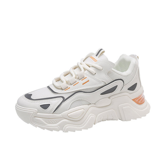 Dad Girls Shoes Breathable Versatile Sports Hipster Student