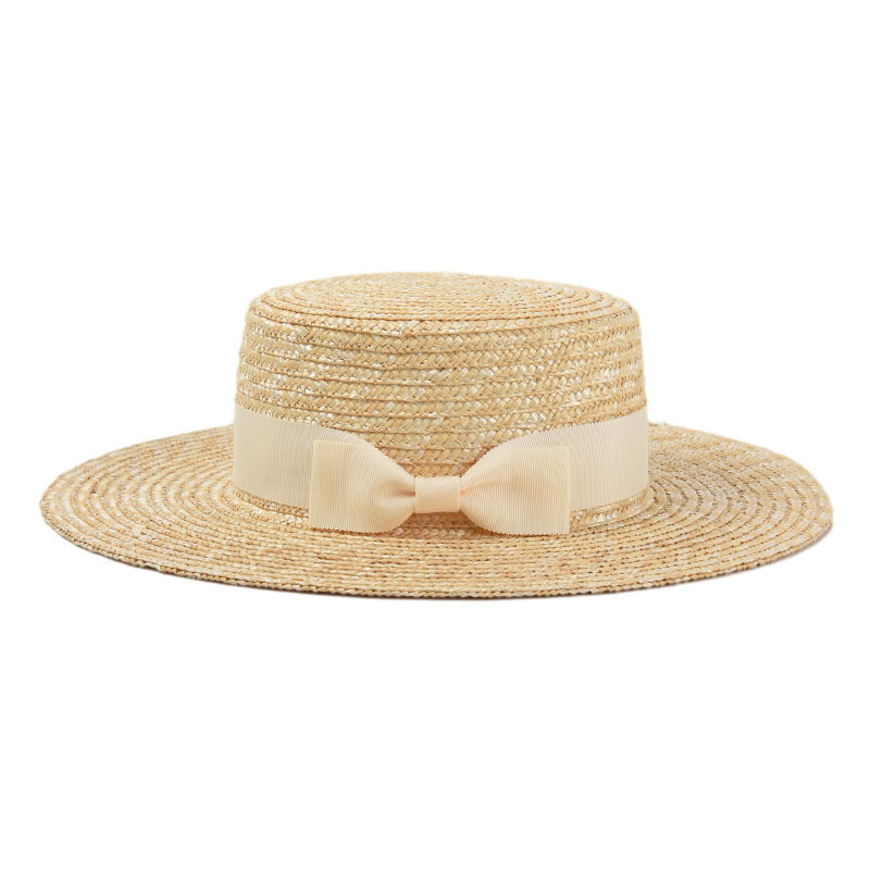 Women's Summer New Bow Straw Hat