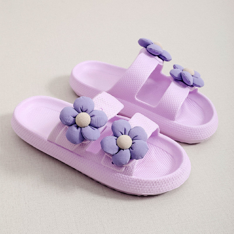 Men's And Women's Bathroom Bath Soft Home Slippers