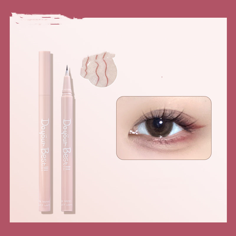 Lying Silkworm Shadows Down To Double Eyelids