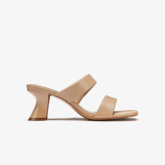 Women's Fashion Square Toe Chunky Heel Sandals