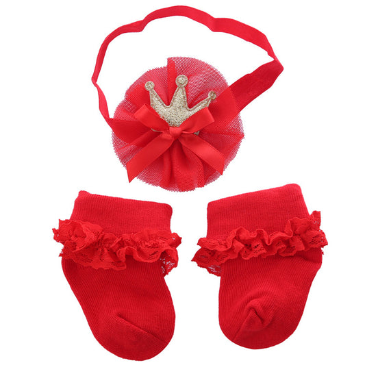 Female Bow Baby Socks Cute Princess