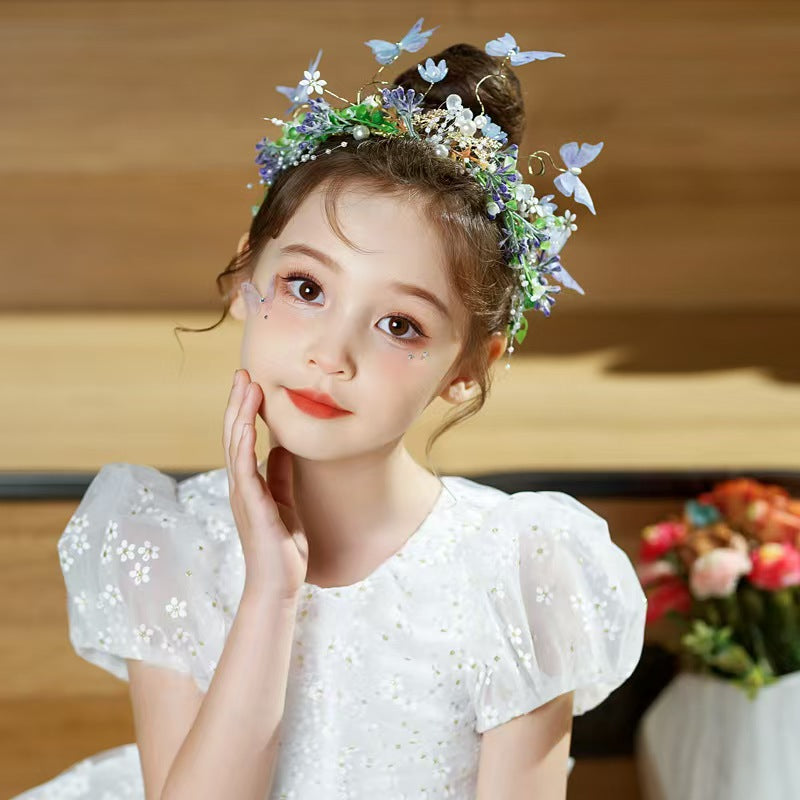 New Children's Garland Headband Mori Style Girls Flowers