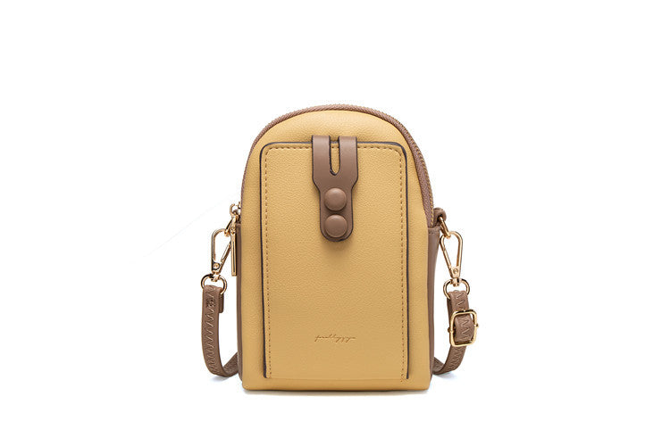 Mobile Phone Bag New Small Vertical Zipper Ladies Shoulder Bag