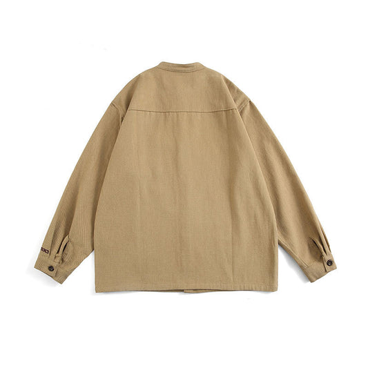 Men's Cardigan Jacket Day Trend Casual Simple Shirt