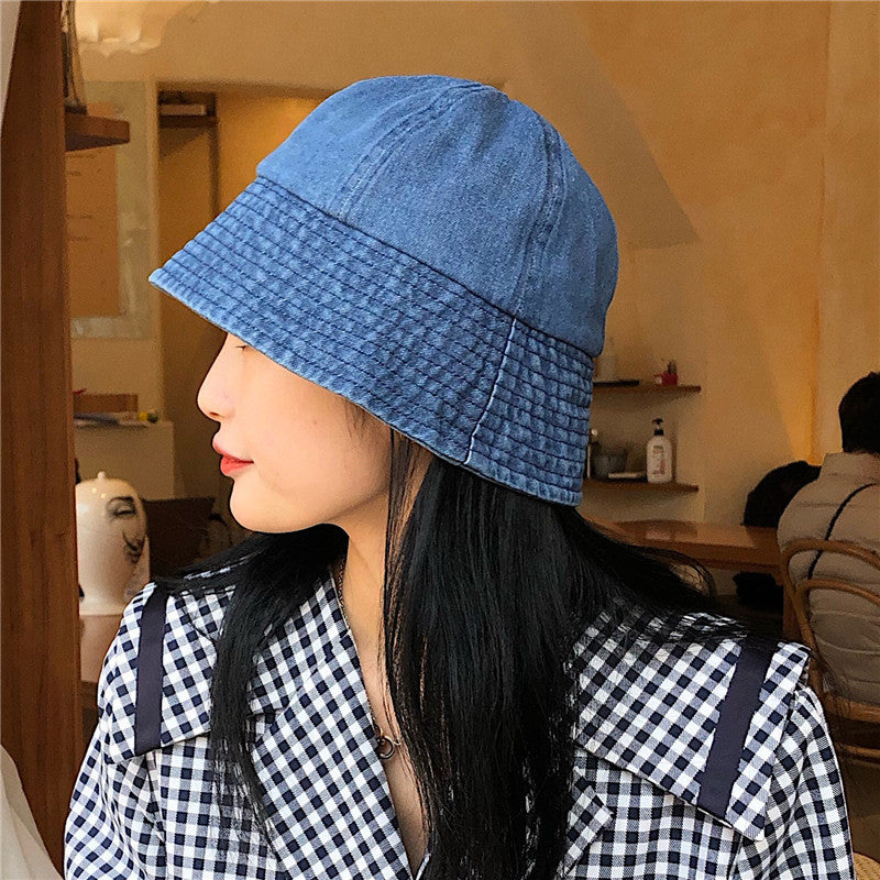 Women's Casual All Match Fashion Denim Fisherman Hat