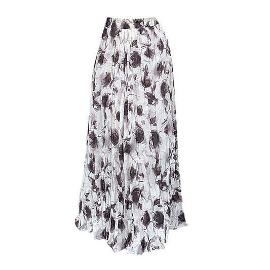 Printed Skirt Slimming Women's Summer Dress