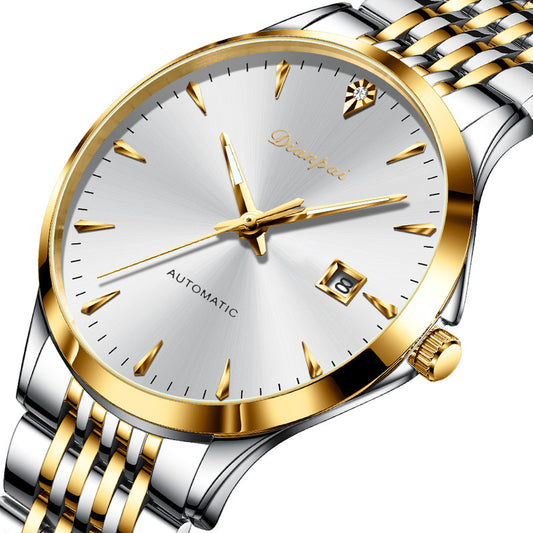 Men's Simple Dial Automatic Mechanical Watch