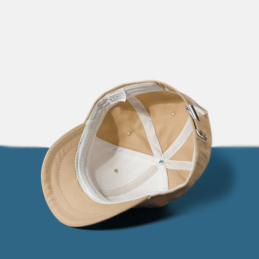Men's Fashion Casual Solid Color Hip-hop Baseball Hat