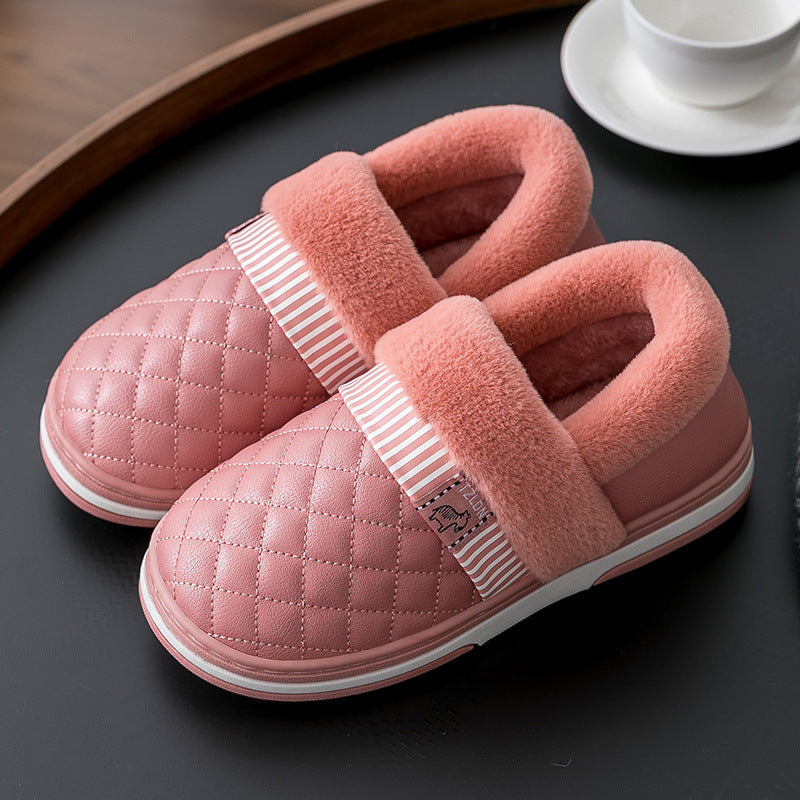 Waterproof Moon Cotton Slippers Women Bag With Autumn And Winter