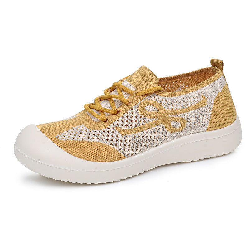 Female Retro Platform Sports Shoes Soft Bottom Comfortable