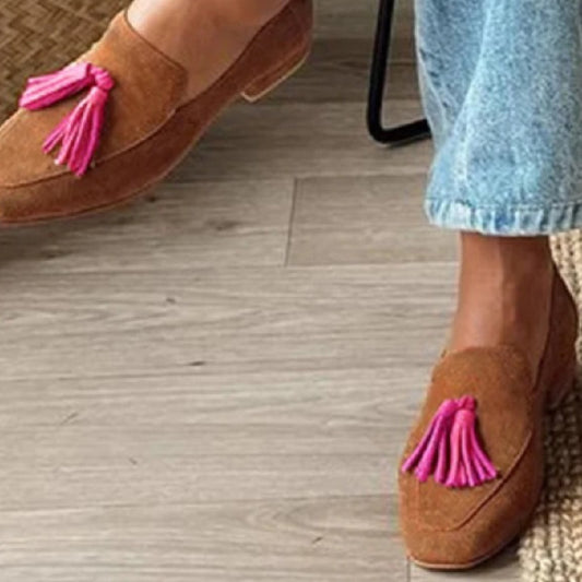 Fashionable And Comfortable Suede Women's Loafers