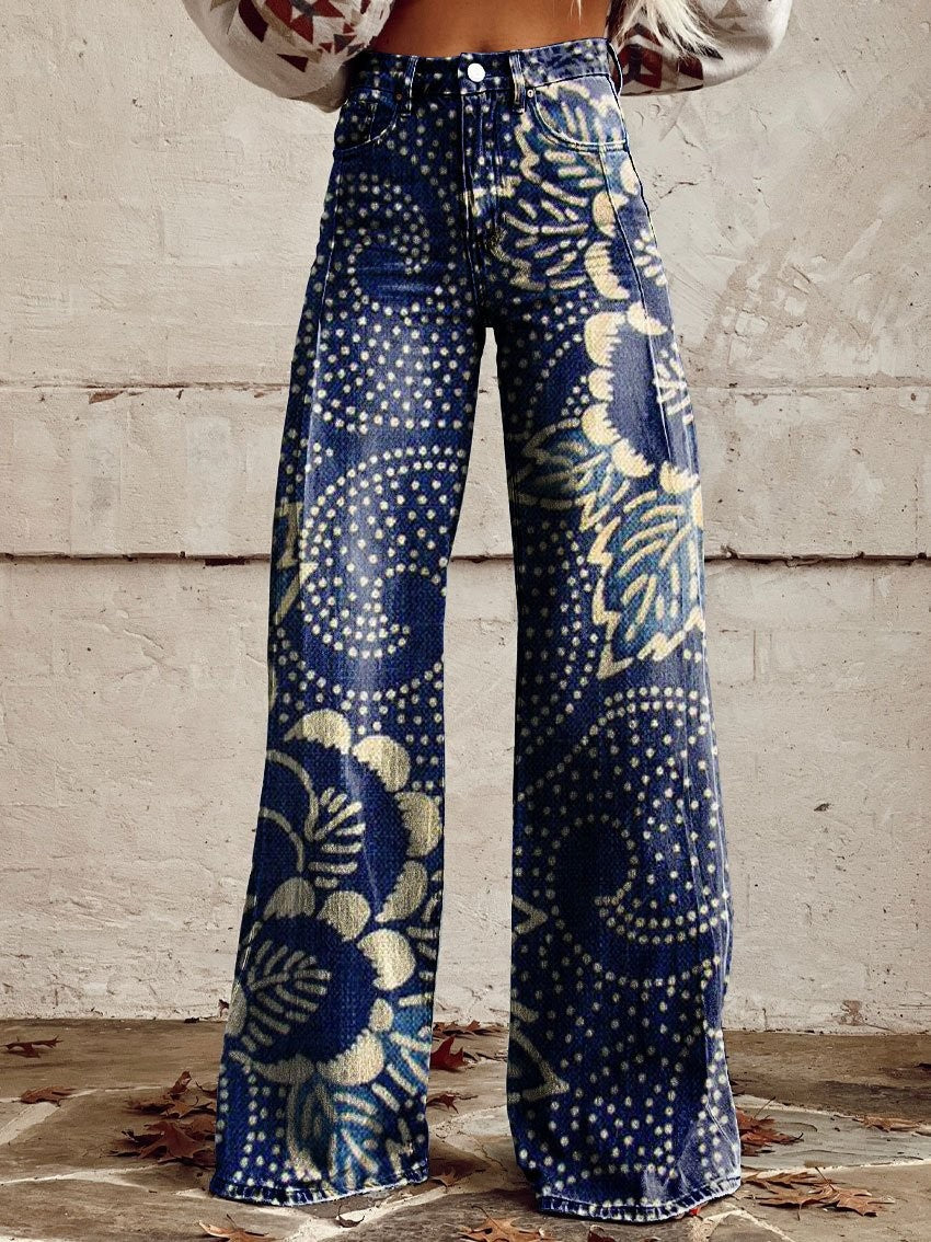 Women's 3D Printed Trousers Casual