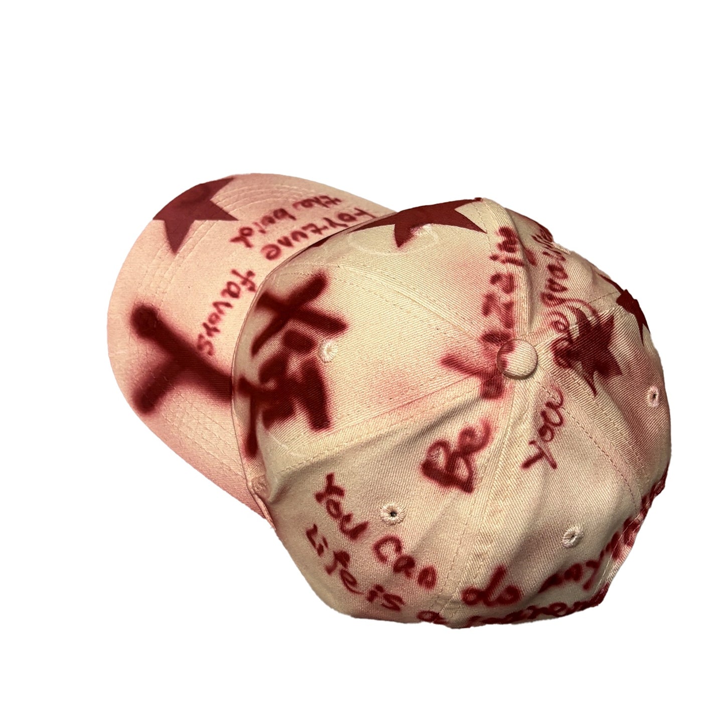 Chinese Graffiti Spray-painted Street Hip-hop Pure Cotton Baseball Cap