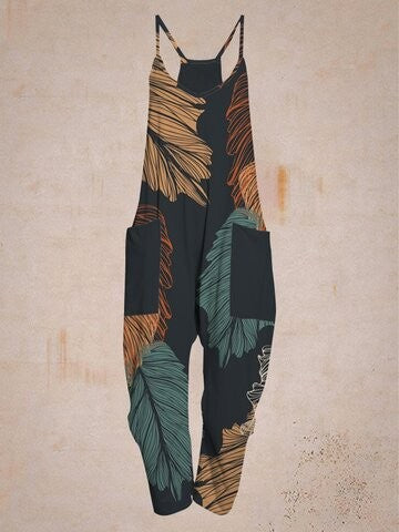 Fashion Personlighed Sport Lige Kvinders Jumpsuit