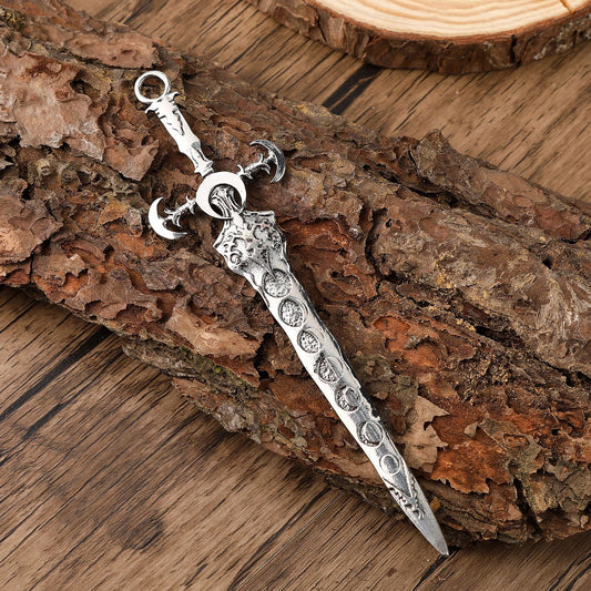 Popular Retro Sun And Moon Sword Hairpin For Women